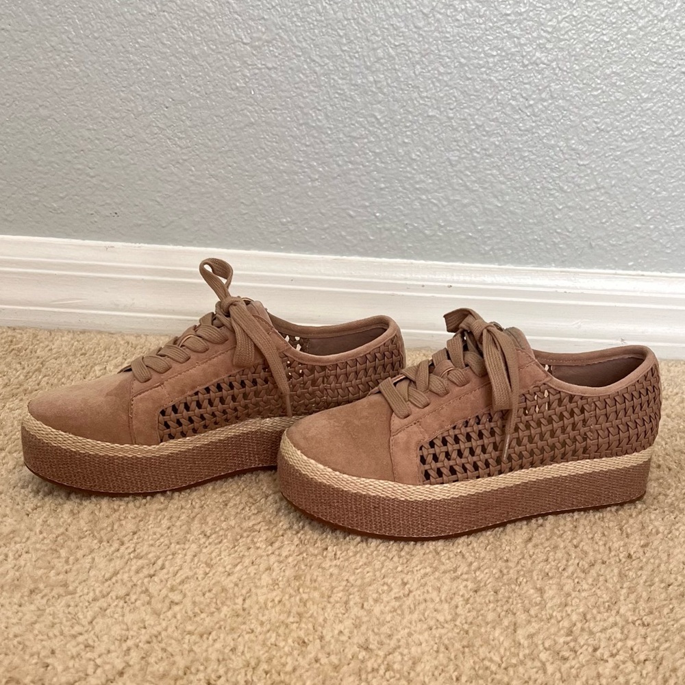 Vince Camuto Merlea Woven Platform Sneaker
